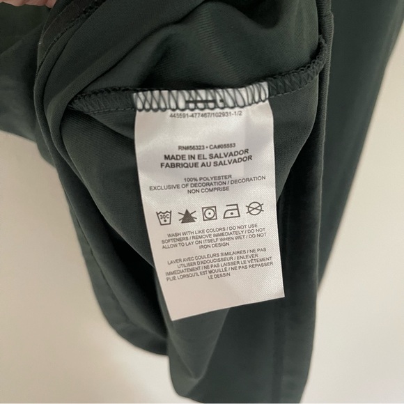 Nike Men's Dark Green Short Sleeve Dri-Fit Tee - Picture 5 of 5